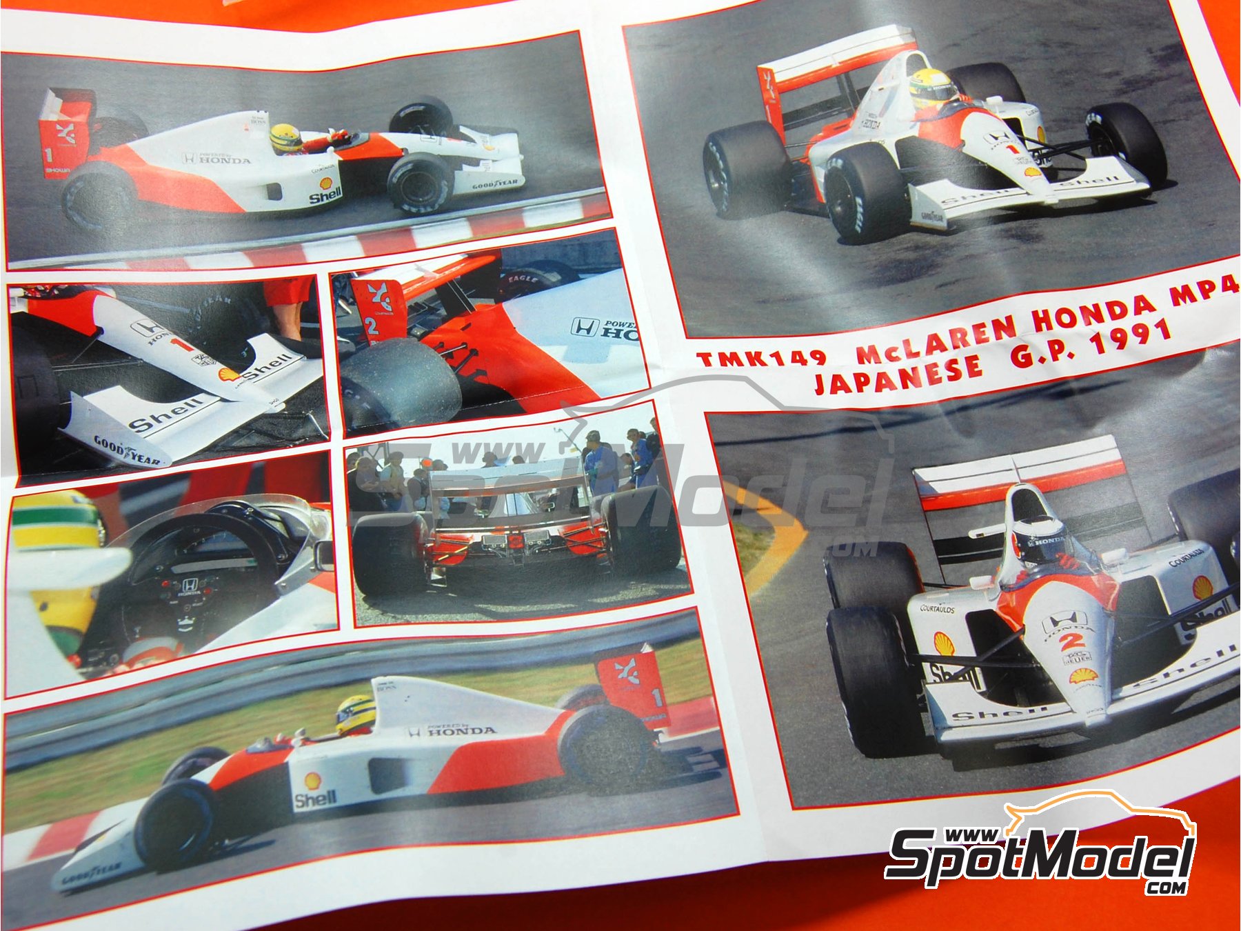 Tameo Kits TMK149: Car scale model kit 1/43 scale - McLaren Tameo Kits TMK149: Car scale model kit 1/43 scale - McLaren
